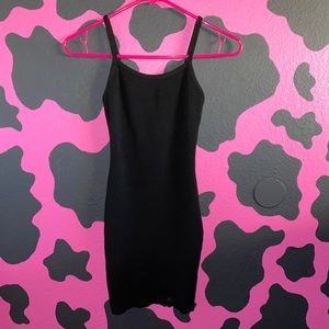 Bodycon black dress